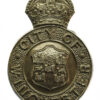 Winchester City Police Cap Badge - King's Crown
