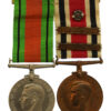 WW2 Defence Medal and George V Special Constabulary Long Service Medal (2 Bars - Long Service 1948, Long Service 1958) - William G. Wren
