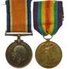 WW1 British War & Victory Medal Pair - Gnr. A.J. Stiddard, Royal Artillery
