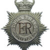 South Shields Police Helmet Plate - Queen's Crown