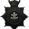 Flintshire Constabulary Night Helmet Plate - Queen's Crown