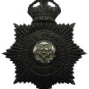 West Riding Constabulary Night Helmet Plate - King's Crown