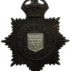Cornwall Constabulary Night Helmet Plate - King's Crown (2nd Version)