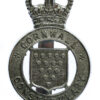 Cornwall Constabulary Cap Badge - Queen's Crown