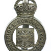 Cambridge Borough Police Cap Badge - King's Crown