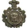 Swansea Borough Police Small Wreath Helmet Plate/Kepi Badge