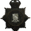 Oxfordshire Constabulary Black Helmet Plate - King's Crown