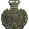 St Helen's Police Wreath Helmet Plate - Queen's Crown