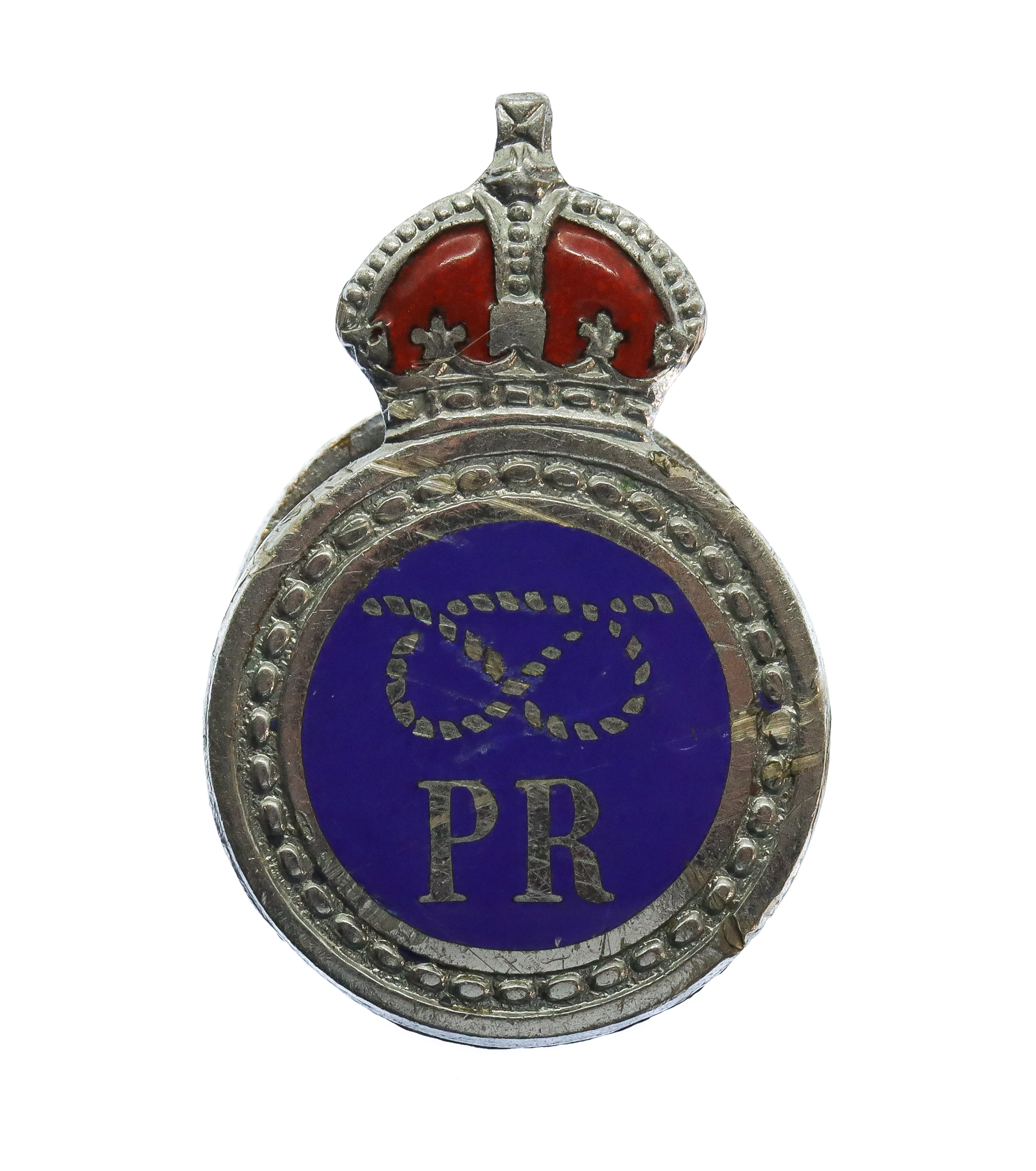 Staffordshire Constabulary Police Reserve Enamelled Lapel Badge - King's Crown