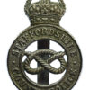 Staffordshire County Police Cap Badge - King's Crown
