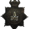 Bristol Constabulary Night Helmet Plate (A201) - King's Crown