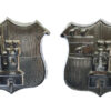Pair of Worcester City Police Collar Badges