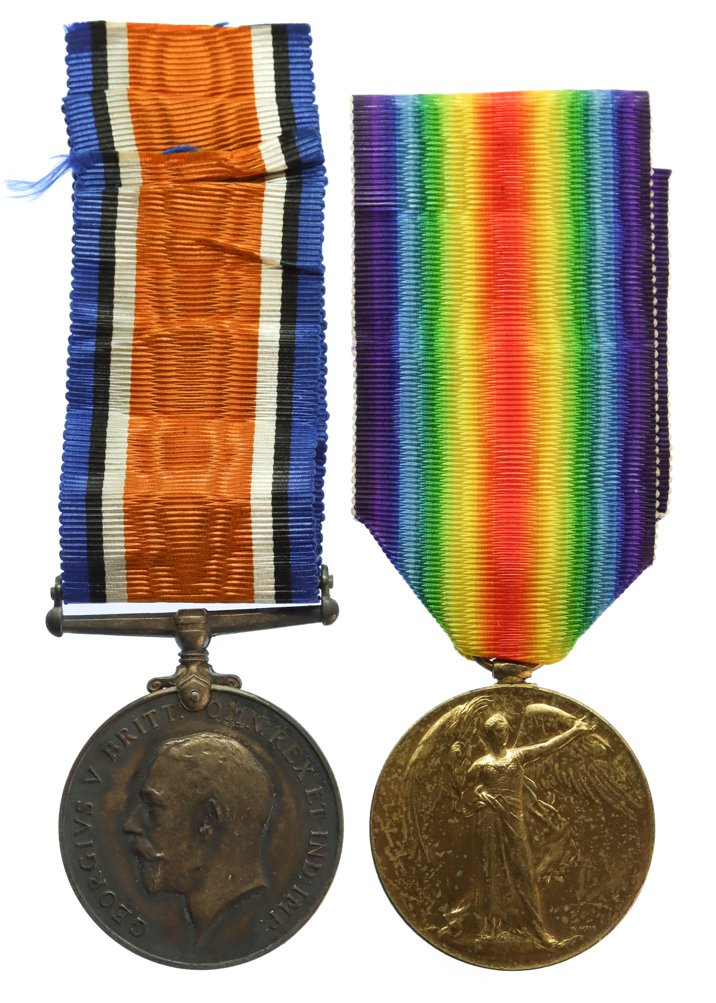 WW1 British War & Victory Medal Pair - Gnr. A. Fletcher, Royal Artillery