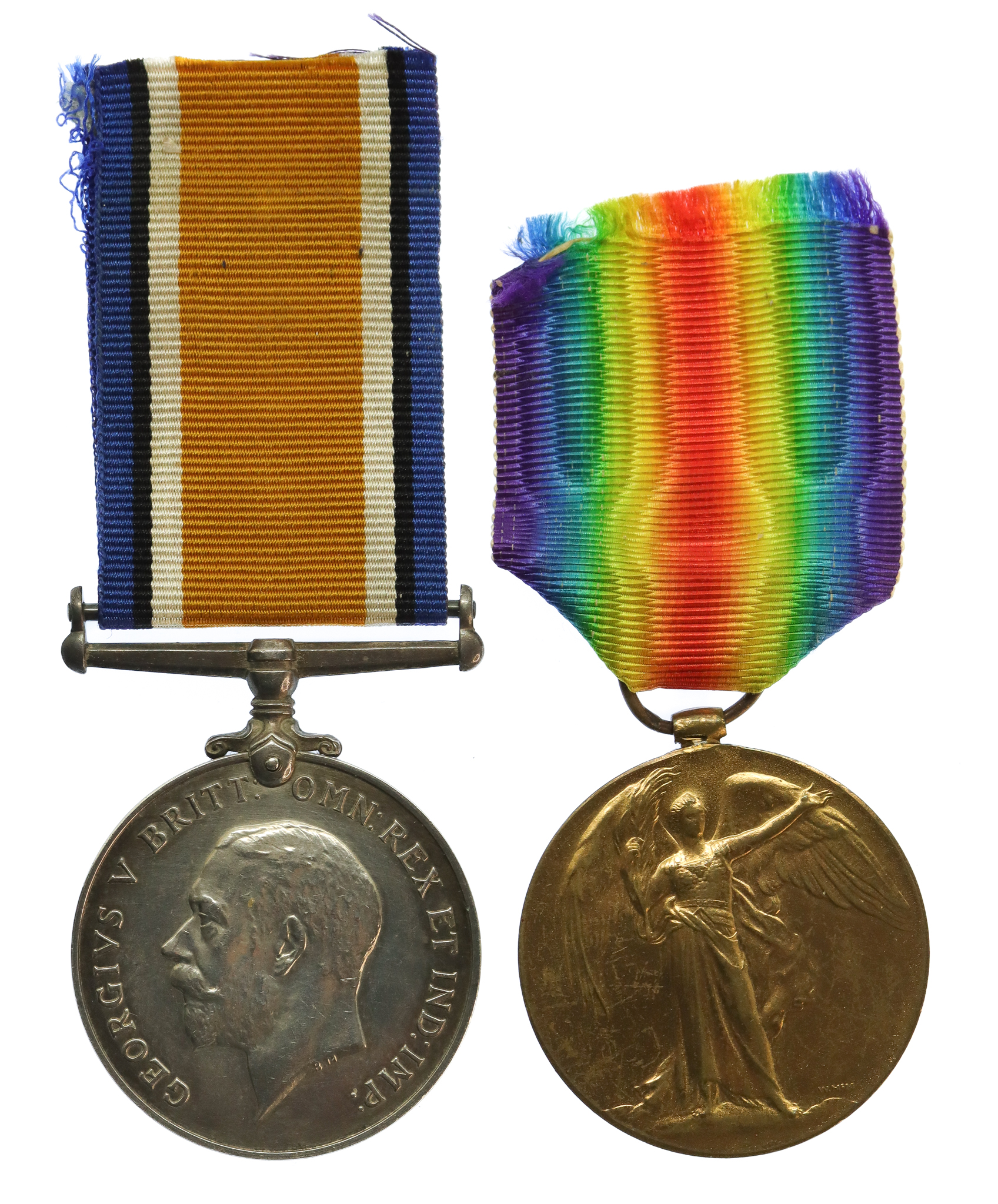 WW1 British War & Victory Medal Pair - Gnr. A. Edgar, Royal Artillery