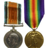 WW1 British War & Victory Medal Pair - Pte. C. Bayliss, Liverpool Regiment