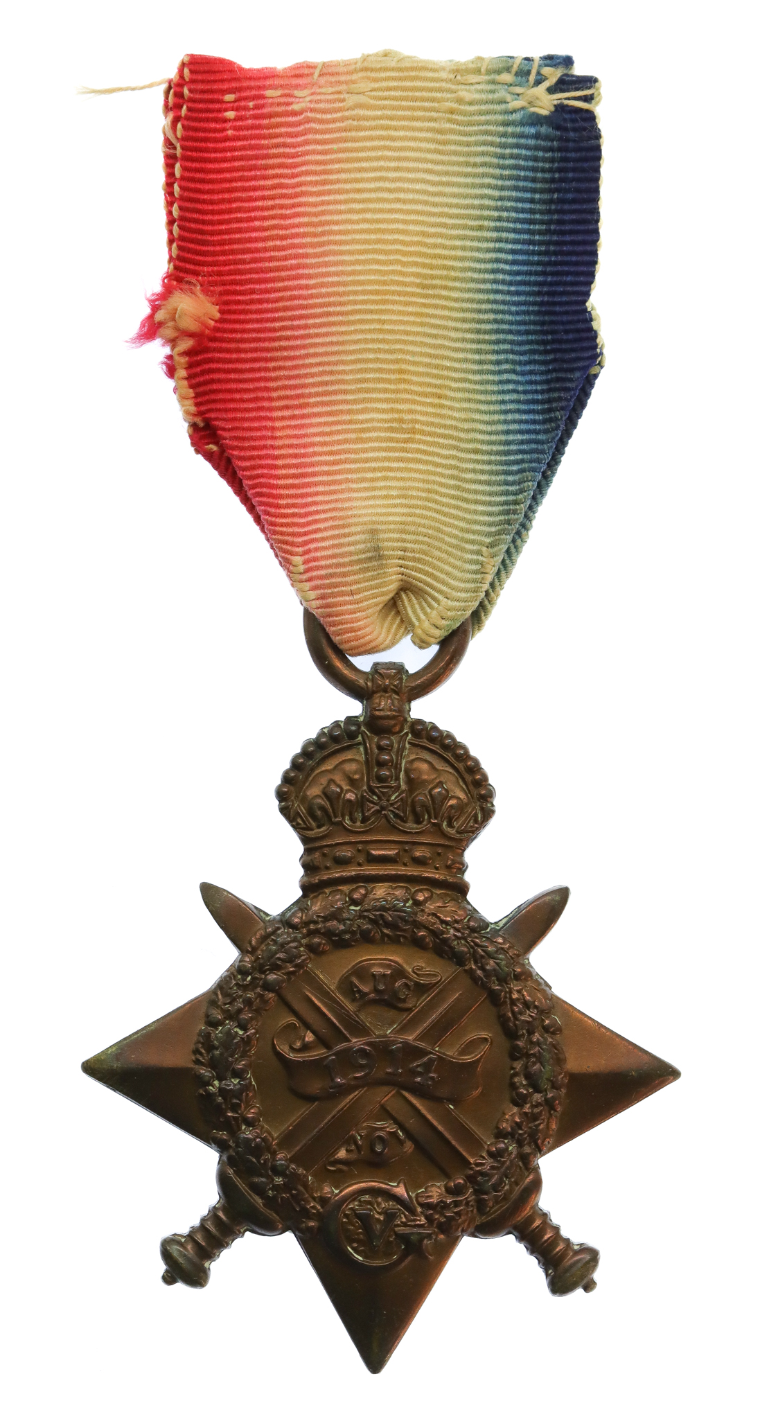 WW1 1914 Mons Star - Gnr. H.C. Badby, Royal Garrison Artillery