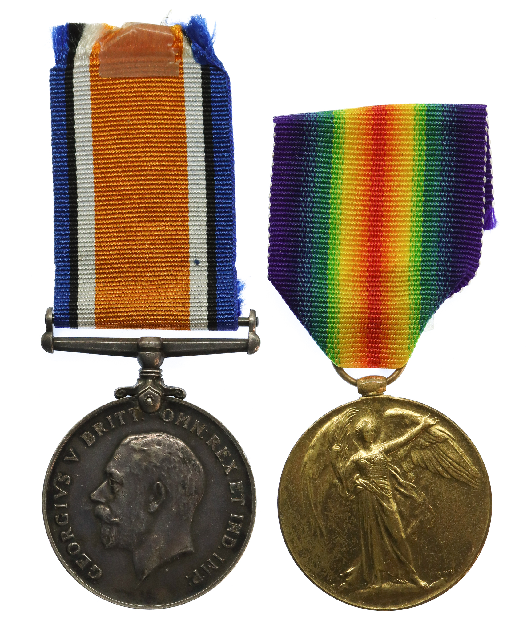 WW1 British War & Victory Medal Pair - Bmbr. F. Jackson, Royal Artillery