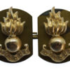 Pair of Royal Engineers Anodised (Staybrite) Collar Badges