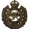 George VI Royal Engineers Officer's Service Dress Cap Badge