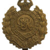 George V Royal Engineers WW1 Economy Cap Badge (Non Voided Centre)