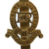Royal Horse Artillery (R.H.A.) Brass Cap Badge - Queen's Crown