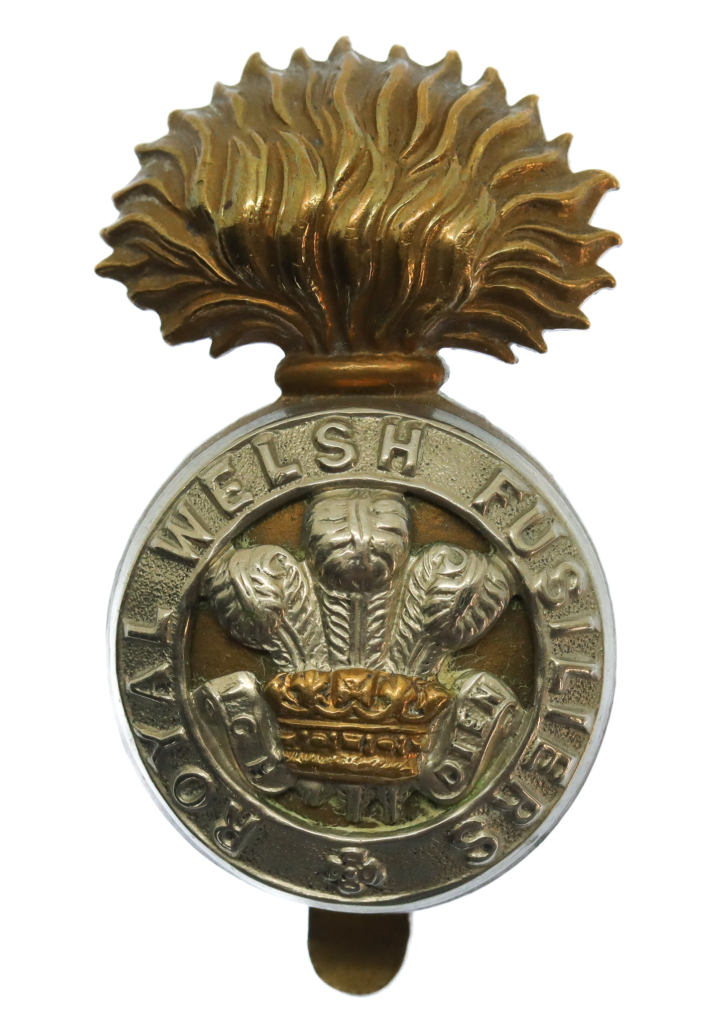 Royal Welsh Fusiliers Bi-Metal Cap Badge