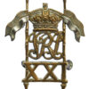 Rare Victorian 21st (Empress of India's) Lancers 'Upright Lances' Cap Badge (c.1899-1900)