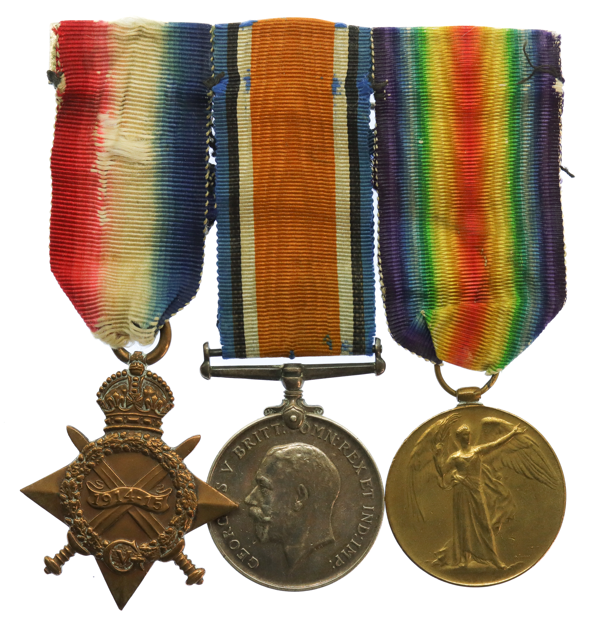 WW1 1914-15 Star Medal Trio - Cpl. F. Beazley, Royal Field Artillery