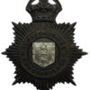 Herefordshire Constabulary Night Helmet Plate - King's Crown