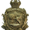 Macclesfield Borough Police Helmet Plate - King's Crown