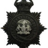 Pembrokeshire Police Black Helmet Plate - King's Crown