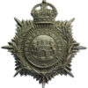 Northampton Borough Police Helmet Plate - King's Crown