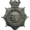 Chester City Police Helmet Plate - King's Crown