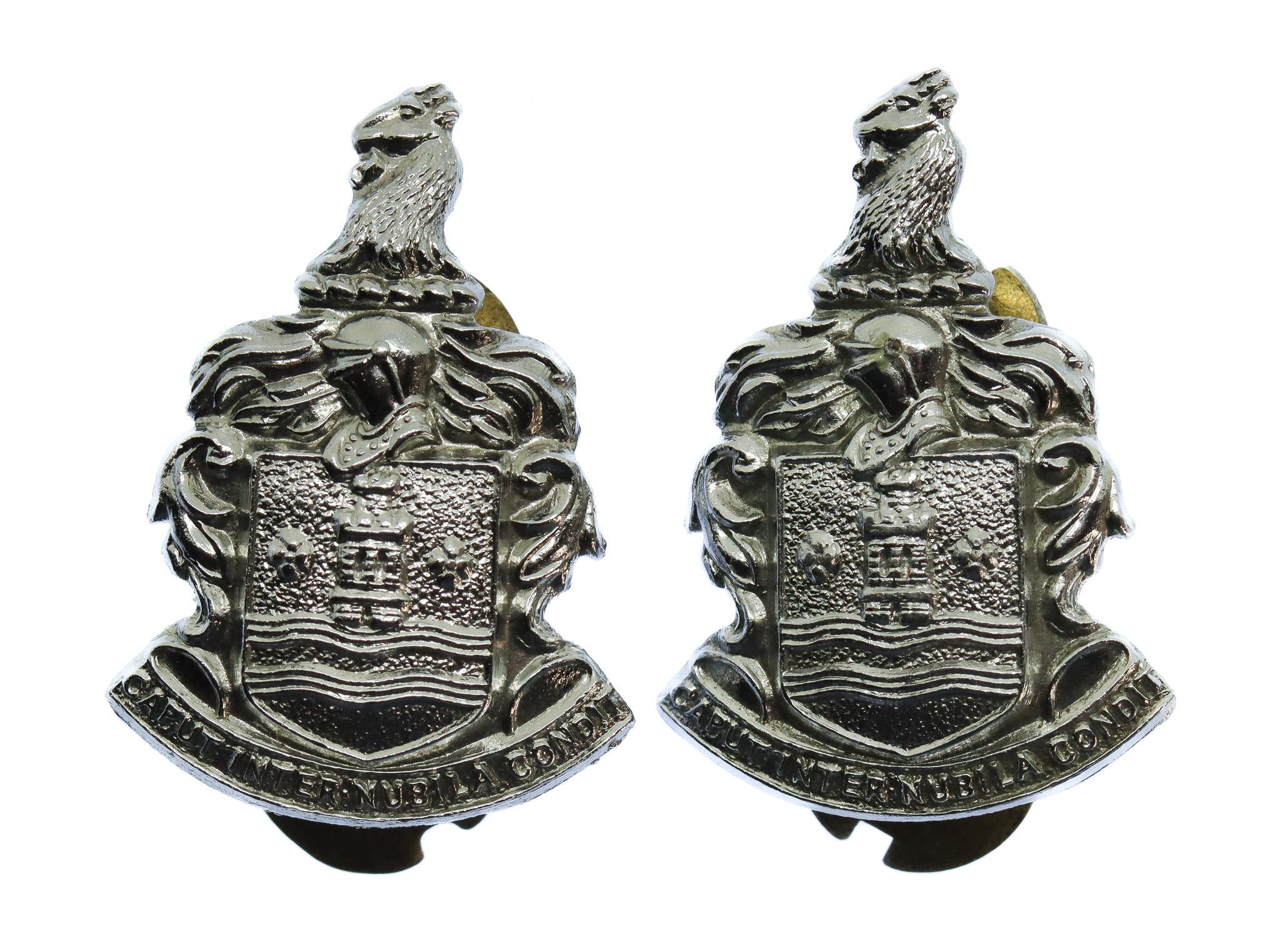 Pair of Gateshead Borough Police Collar Badges