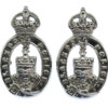 Pair of Blackpool Police Collar Badges - King's Crown