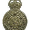 Lancashire Constabulary Cap Badge - King's Crown
