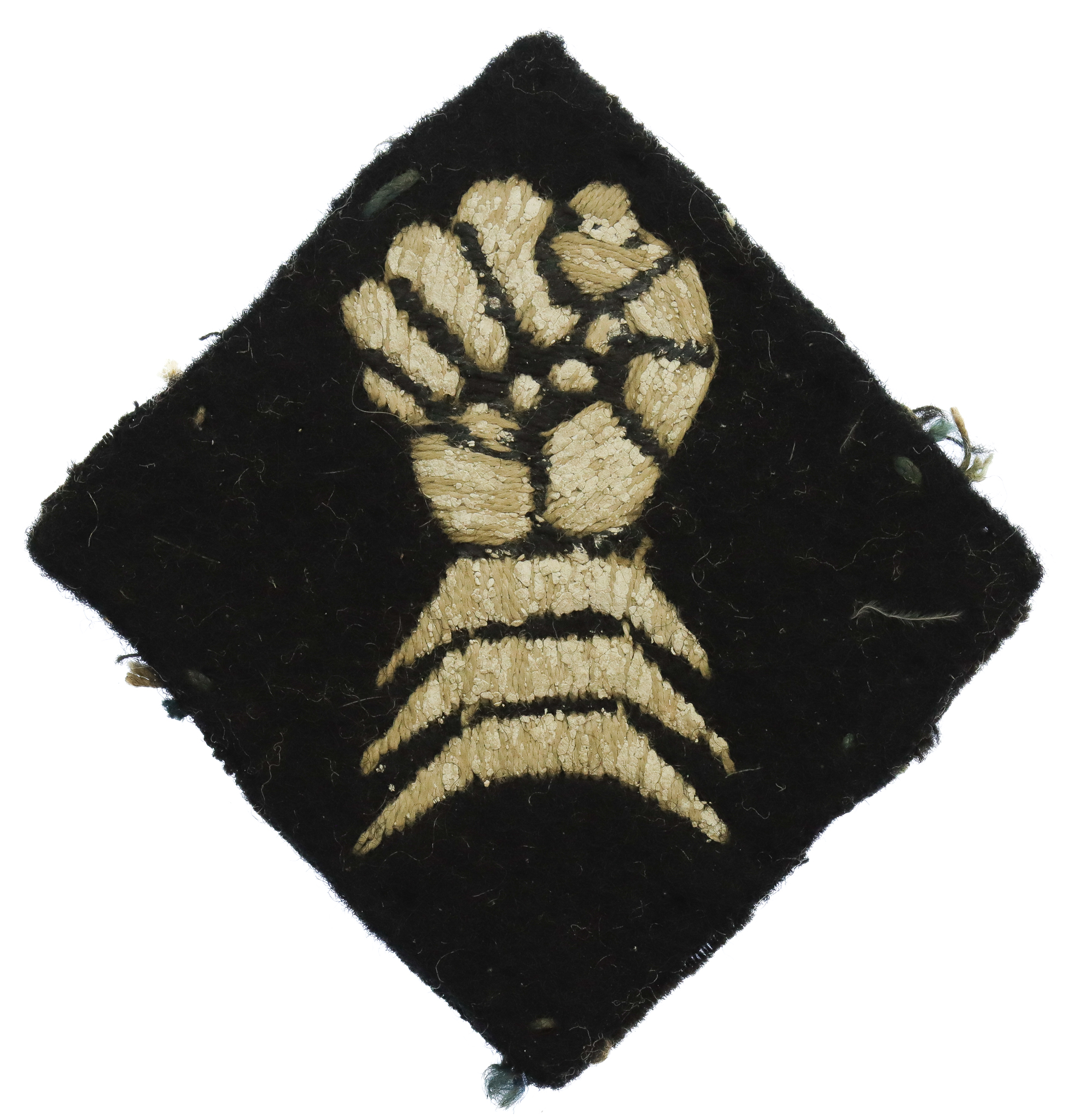 6th Armoured Division Cloth Formation Sign