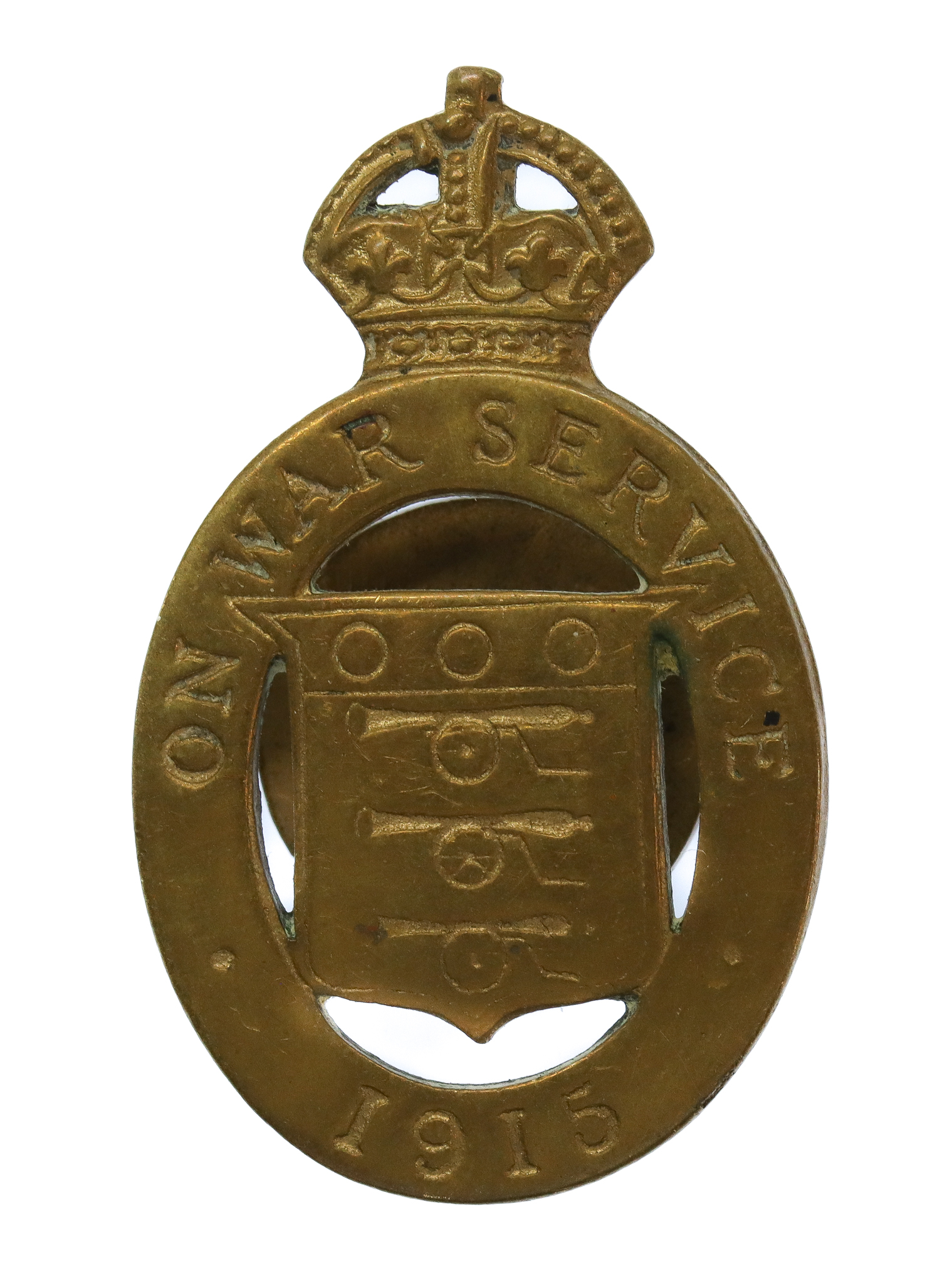 WW1 1915 On War Service Lapel Badge