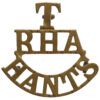Hampshire Territorials Royal Horse Artillery (T/RHA/HANTS) Shoulder Title
