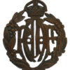 Royal Australian Air Force (R.A.A.F.) Cap Badge - King's Crown