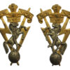 Pair of Indian Army Electrical & Mechanical Engineers Collar Badges (Post 1947)