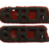 Pair of Indian Army 6th Rajputana Rifles (6RR) Shoulder Titles