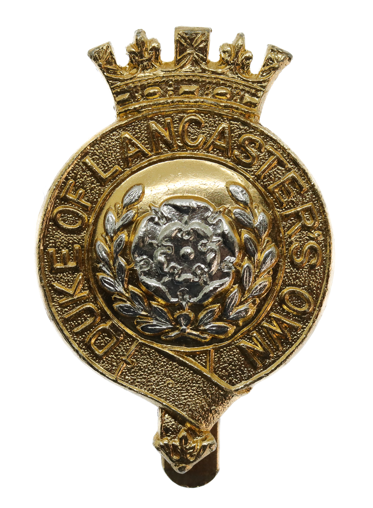 Duke of Lancaster's Own Yeomanry Anodised (Staybrite) Cap Badge