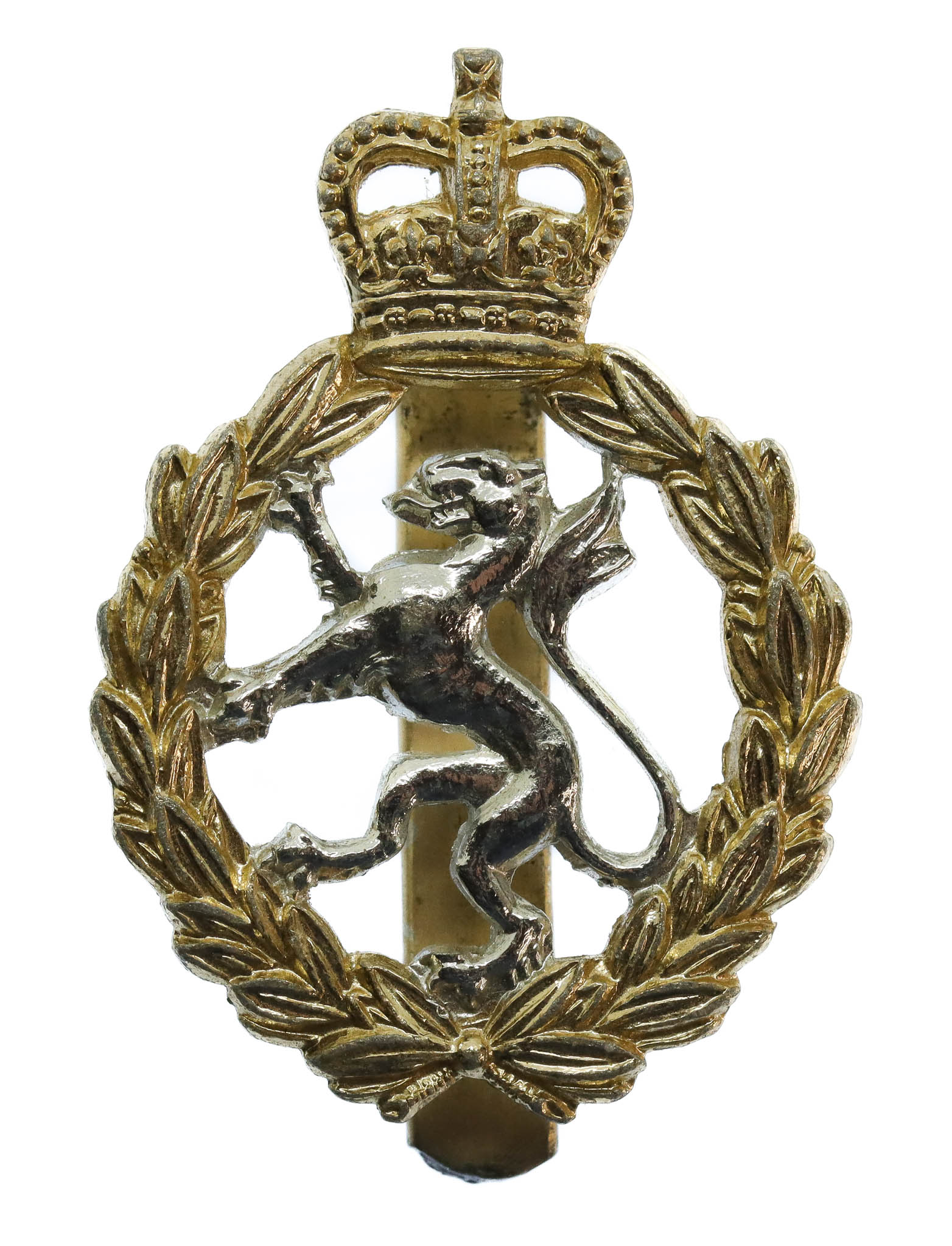 Women's Royal Army Corps (W.R.A.C.) Anodised (Staybrite) Cap Badge