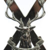 Highland Brigade Anodised (Staybrite) Cap Badge