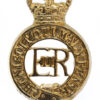 EIIR Household Cavalry Anodised (Staybrite) Cap Badge