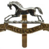 The Queen's Own Hussars Anodised (Staybrite) Cap Badge