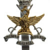 Mobile Defence Corps Anodised (Staybrite) Cap Badge