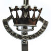 Home Counties Brigade Anodised (Staybrite) Cap Badge