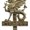 Wessex Brigade Anodised (Staybrite) Cap Badge